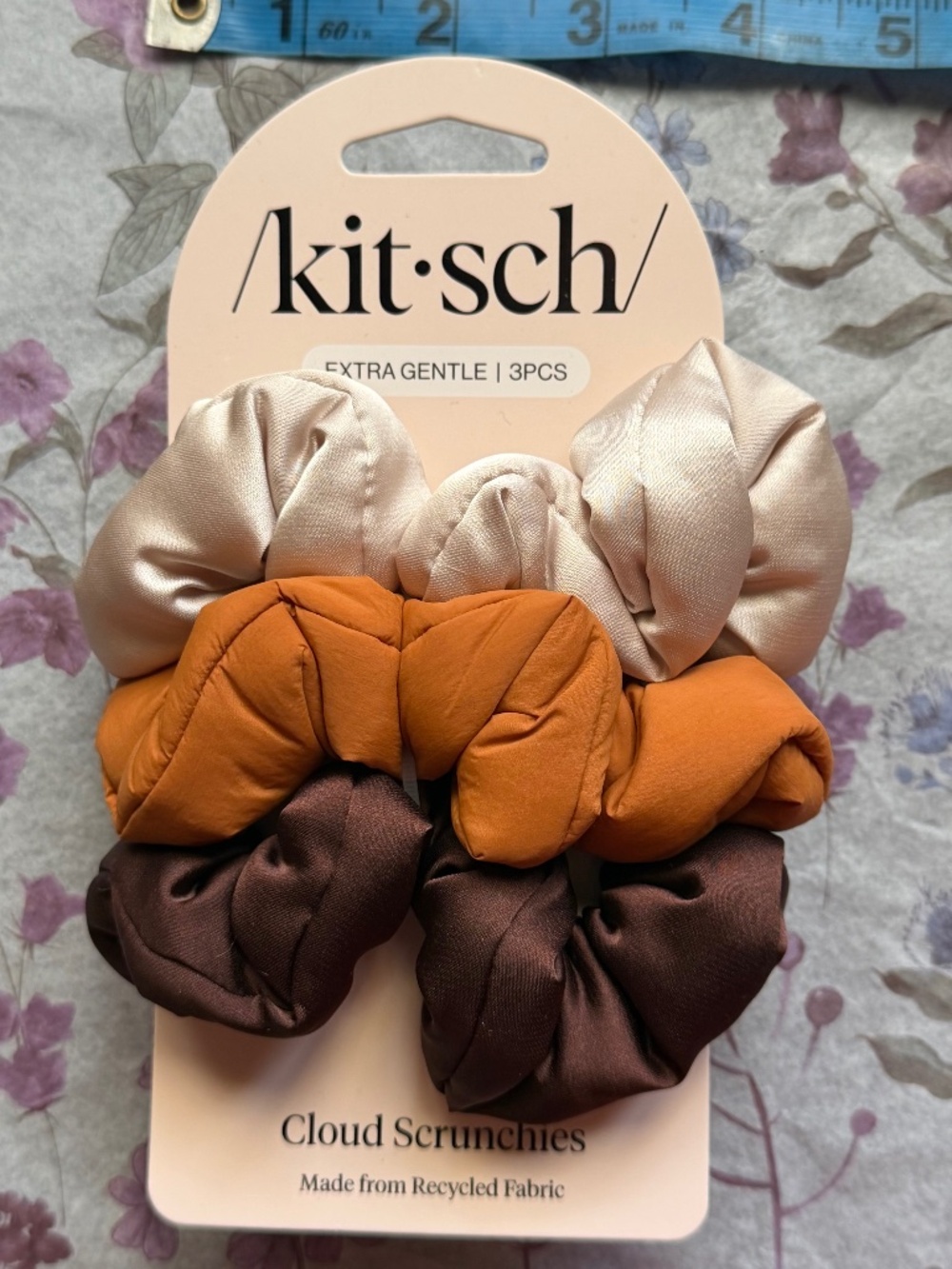 Kitsch Cloud Scrunchies 3pc Set Ships out in 24 hrs
